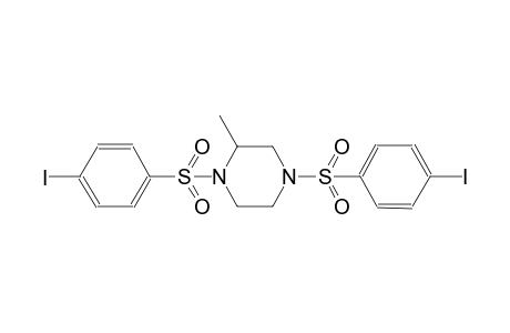 piperazine, 1,4-bis[(4-iodophenyl)sulfonyl]-2-methyl-