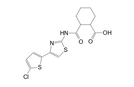 2-({[4-(5-chloro-2-thienyl)-1,3-thiazol-2-yl]amino}carbonyl)cyclohexanecarboxylic acid