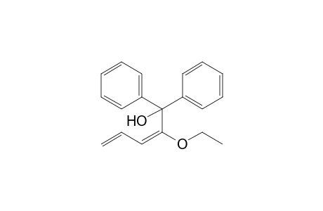 (E)-2-Ethoxy-1,1-diphenylpenta-2,4-dien-1-ol
