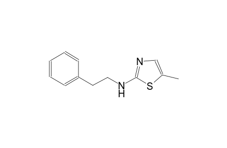 N-(5-methyl-1,3-thiazol-2-yl)-N-(2-phenylethyl)amine
