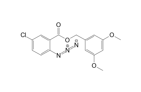 3,5-Dimethoxybenzyl 2-azido-5-chlorobenzoate
