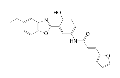 2-propenamide, N-[3-(5-ethyl-2-benzoxazolyl)-4-hydroxyphenyl]-3-(2-furanyl)-, (2E)-