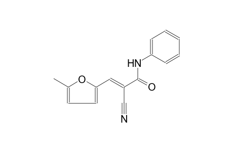 2-propenamide, 2-cyano-3-(5-methyl-2-furanyl)-N-phenyl-, (2E)-