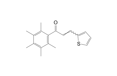 2',3',4',5',6'-pentamethyl-3-(2-thienyl)acrylophenone