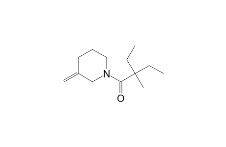Piperidine, 1-(2-ethyl-2-methyl-1-oxobutyl)-3-methylene-