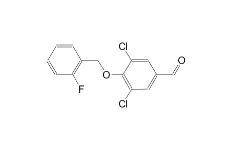 3,5-dichloro-4-[(2-fluorobenzyl)oxy]benzaldehyde