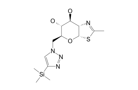 1,2-DIDEOXY-2'-METHYL-6-(4-TRIMETHYLSILYLTRIAZOLYL)-ALPHA-D-GLUCOPYRANO-[2,1-D]-DELTA-2'-THIAZOLINE