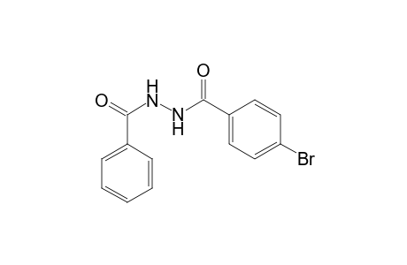 4-Bromanyl-N'-(phenylcarbonyl)benzohydrazide