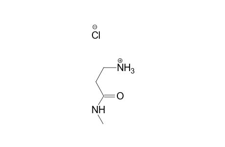 2-Methylcarbamoyl-ethyl-ammonium chloride