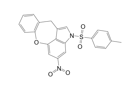 2-[(4-methylphenyl)sulfonyl]-4-nitro-2,11-dihydro[1]benzoxepino[4,3,2-cd]indole