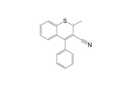 2-Methyl-4-phenyl-2H-1-benzothiopyran-3-carbonitrile