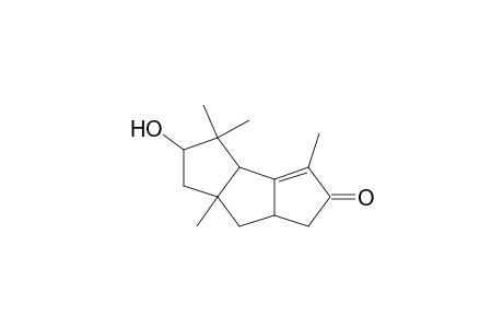 2H-Cyclopenta[a]pentalen-2-one, 1,3b,4,5,6,6a,7,7a-octahydro-5-hydroxy-3,4,4,6a-tetramethyl-