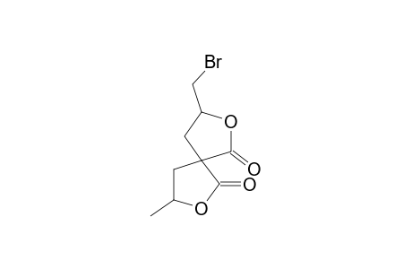 3-(bromomethyl)-8-methyl-2,7-dioxaspiro[4.4]nonane-1,6-dione