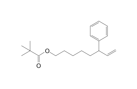 2,2-Dimethylpropanoic acid 6-phenyloct-7-enyl ester
