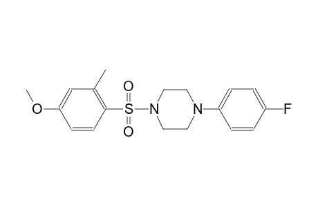 piperazine, 1-(4-fluorophenyl)-4-[(4-methoxy-2-methylphenyl)sulfonyl]-