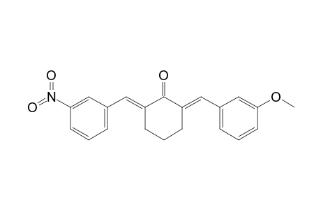2-(3-Methoxybenzylidene)-6-(3-nitrobenzylidene)cyclohexanone