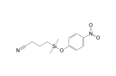 1-(3-Cyanopropyl)dimethylsilyloxy-4-nitrobenzene