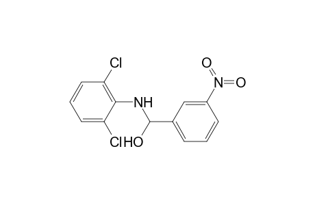 a-(2',6'-dichloroanilino)-3-nitrobenzenemethanol