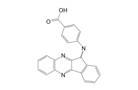 4-[(11H-Indeno[1,2-b]quinoxalin-11-ylidene)amino]benzoic acid