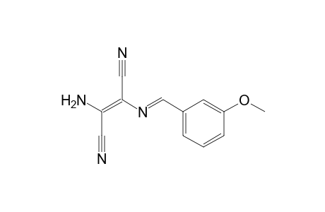 2-Butenedinitrile, 2-amino-3-[[(3-methoxyphenyl)methylene]amino]-