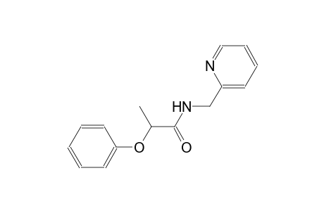 2-phenoxy-N-(2-pyridinylmethyl)propanamide