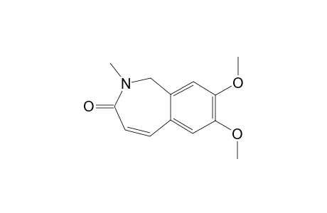 7,8-DIMETHOXY-2-METHYL-1,2-DIHYDRO-3H-2-BENZAZEPIN-3-ONE