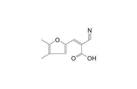 (2Z)-2-cyano-3-(4,5-dimethyl-2-furyl)-2-propenoic acid