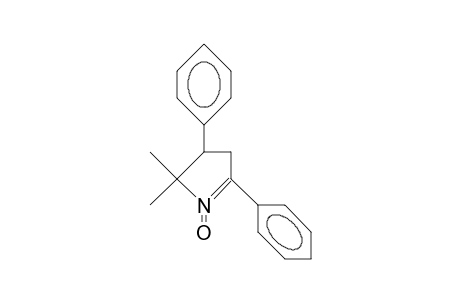 5,5-Dimethyl-2,4-diphenyl-1-pyrroline 1-oxide
