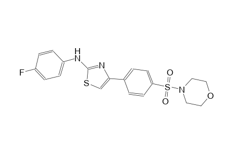 2-thiazolamine, N-(4-fluorophenyl)-4-[4-(4-morpholinylsulfonyl)phenyl]-
