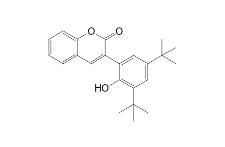 3-(3,5-ditert-butyl-2-hydroxy-phenyl)chromen-2-one
