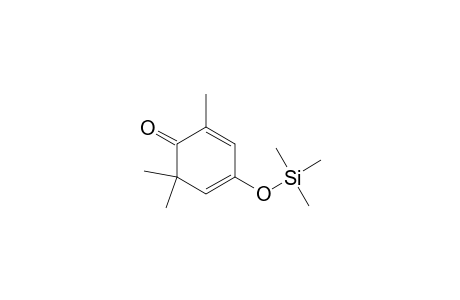 2,6,6-trimethyl-4-trimethylsilyloxy-1-cyclohexa-2,4-dienone