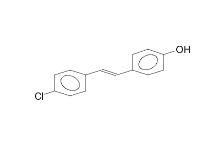 4-Chloro-4'-hydroxy-stilbene