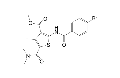 methyl 2-[(4-bromobenzoyl)amino]-5-[(dimethylamino)carbonyl]-4-methyl-3-thiophenecarboxylate