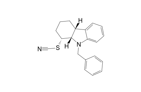 N-BENZYL-1-THIOCYANATO-1,2,3,4,4A,9A-HEXAHYDROCARBAZOLE