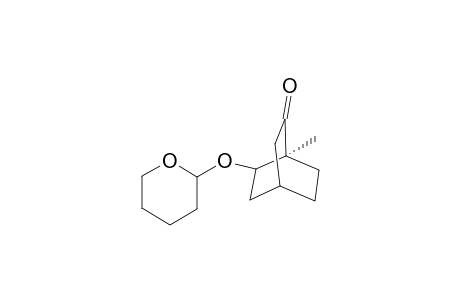 (S)-1-Methyl-6-[(tetrahydro-2H-pyran-2'-yl)oxy]-bicyclo[2.2.2]octan-2-one