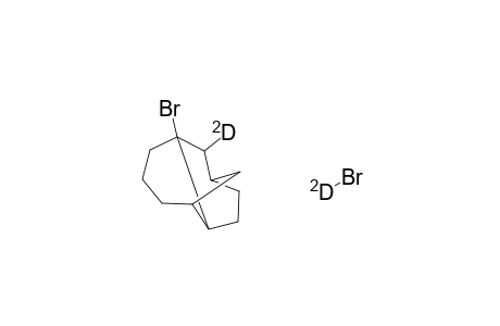 3-Bromo-2-exo-deuteriotricyclo(5.3.1.0**3,8)undecane deuterio-bromide