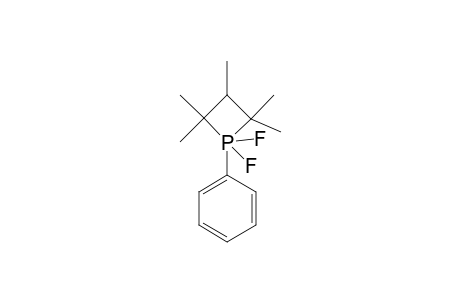1,1-DIFLUORO-1-PHENYL-2,2,3,4,4-PENTAMETHYL-PHOSPHETANE
