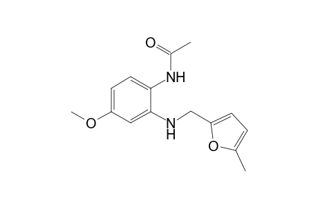 N-2-(4-Methoxy-2-{[(5-methylfuran-2-yl)methyl]amino}phenyl)acetamide