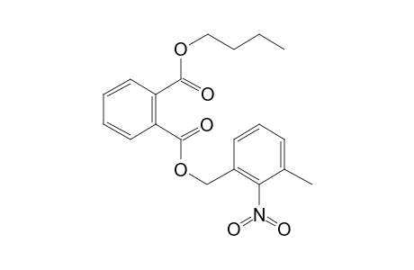 Phthalic acid, butyl 3-methyl-2-nitrobenzyl ester