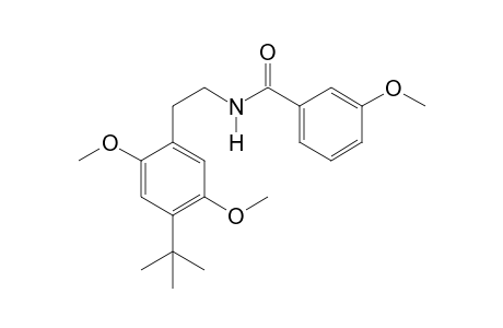 N-[2-(4-tert-Butyl-2,5-dimethoxyphenyl)ethyl]-3-methoxybenzamide