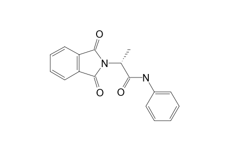 (S)-2-(1,3-DIOXOISOINDOLIN-2-YL)-N-PHENYLPROPANAMIDE