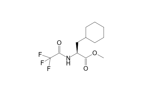 (S)-Methyl 2-(trifluoroacetyl)amino-3-cyclohexylpropanoate