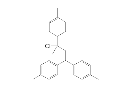 4-[1-Chloro-1-methyl-3,3-bis(4-methylphenyl)propyl]-1-methyl-1-cyclohexene