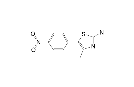 4-Methyl-5-(p-nitrophenyl)-2-thiazolamine