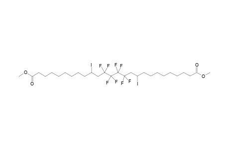 1,4-bis[11'-Methoxycarbonyl-2'-iodoundecyl)-octadluorobutanefluoromethane