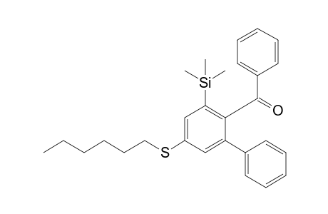 (4-hexylsulfanyl-2-phenyl-6-trimethylsilyl-phenyl)-phenyl-methanone