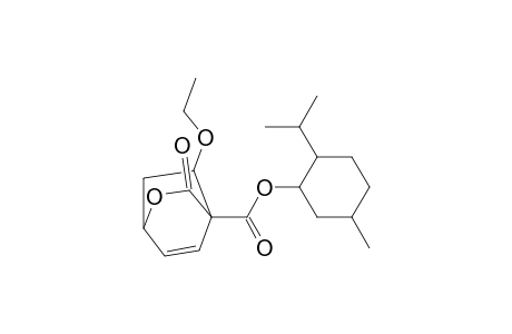 1-Carbomenthoxy-6-ethoxy-7-oxo-8-oxabicyclo[2.2.2]oct-2-ene