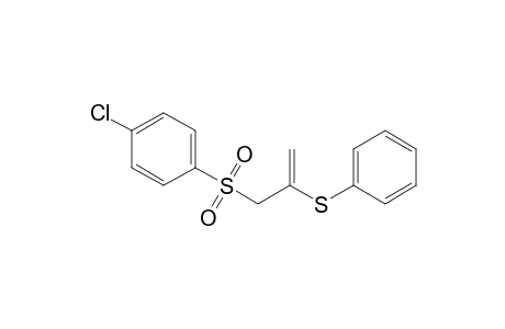 Benzene, 1-chloro-4-[[2-(phenylthio)-2-propenyl]sulfonyl]-