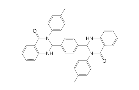 2,3-Dihydro-2-[4-(1,2,3,4-tetrahydro-4-oxo-3-p-tolylquinazolin-2-yl)phenyl]-3-p-tolylquinazolin-4(1H)-one