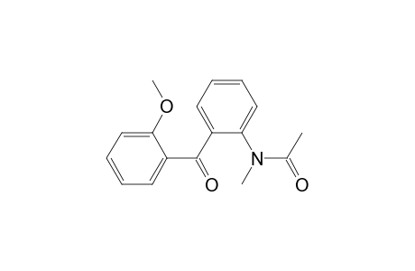 Acetamide, N-[2-(2-methoxybenzoyl)phenyl]-N-methyl-